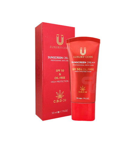 کرم ضد آفتاب spf ۵۰ لاکچری کوین