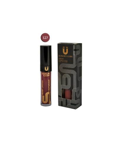 رژلب لاکچری کوین شماره ۱۲۷