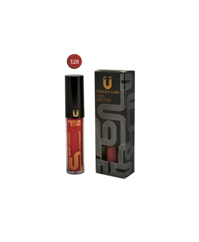 رژلب لاکچری کوین شماره ۱۲۸