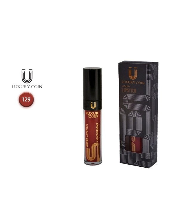 رژلب لاکچری کوین شماره ۱۲۹