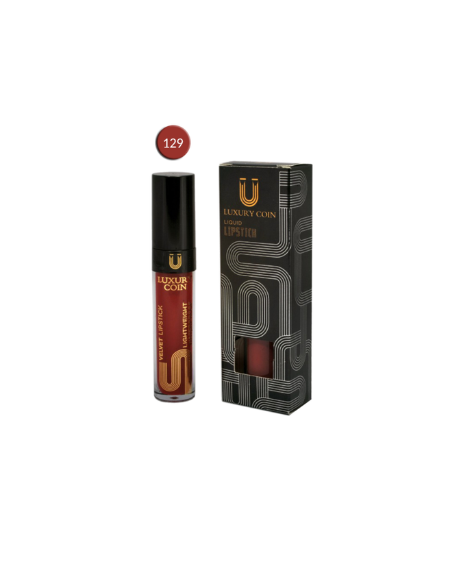 رژلب لاکچری کوین شماره ۱۲۹