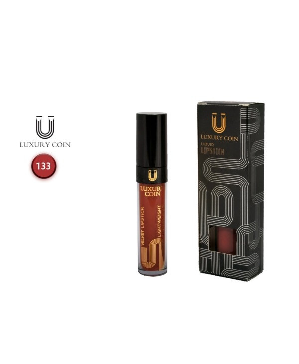 رژلب لاکچری کوین شماره ۱۳۳