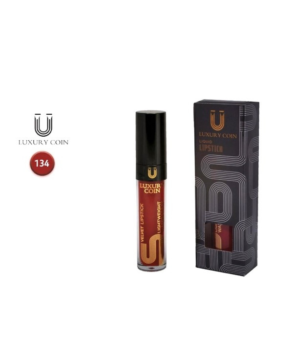 رژلب لاکچری کوین شماره ۱۳۴