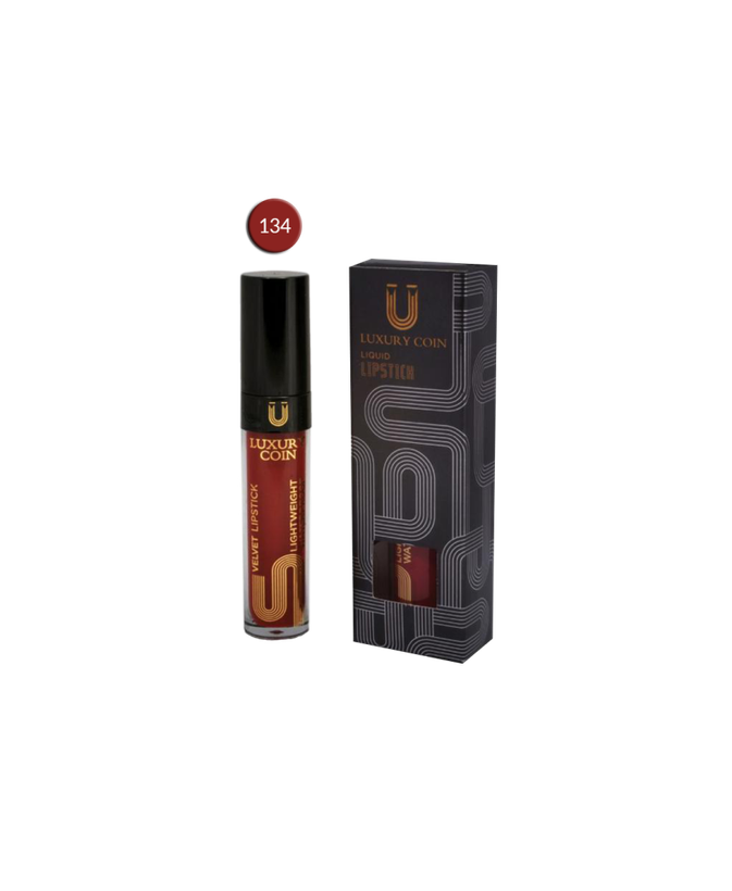 رژلب لاکچری کوین شماره ۱۳۴