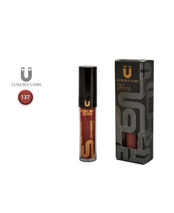 رژلب لاکچری کوین شماره ۱۳۷