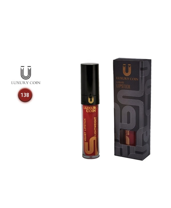 رژلب لاکچری کوین شماره ۱۳۸