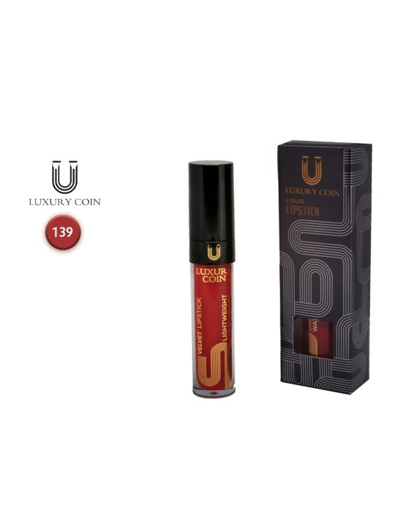 رژلب لاکچری کوین شماره ۱۳۹