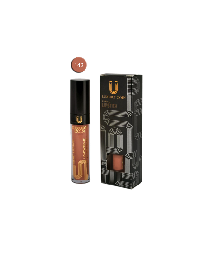 رژلب لاکچری کوین شماره ۱۴۲