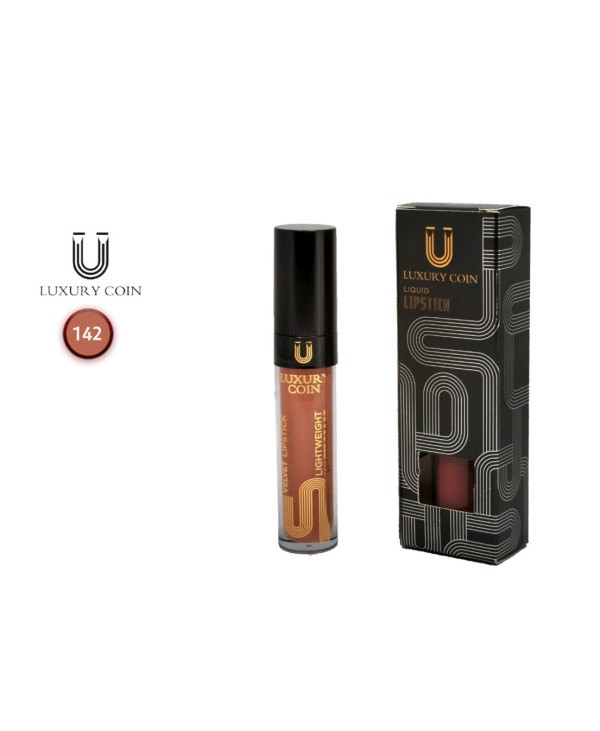 رژلب لاکچری کوین شماره ۱۴۲